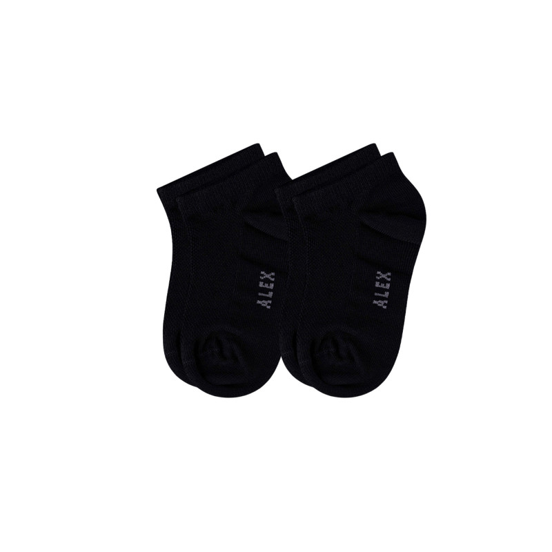 Գուլպա մանկական կարճ միագույն 2 pack